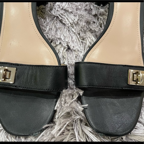 Essex Lane Saviana Sandal Black 7 1/2 - Picture 3 of 9